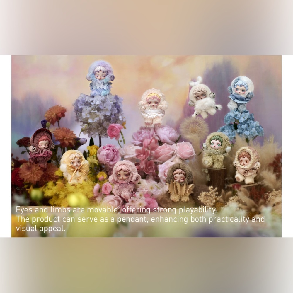 SKULLPANDA L' impressionnisme Series Plush Doll